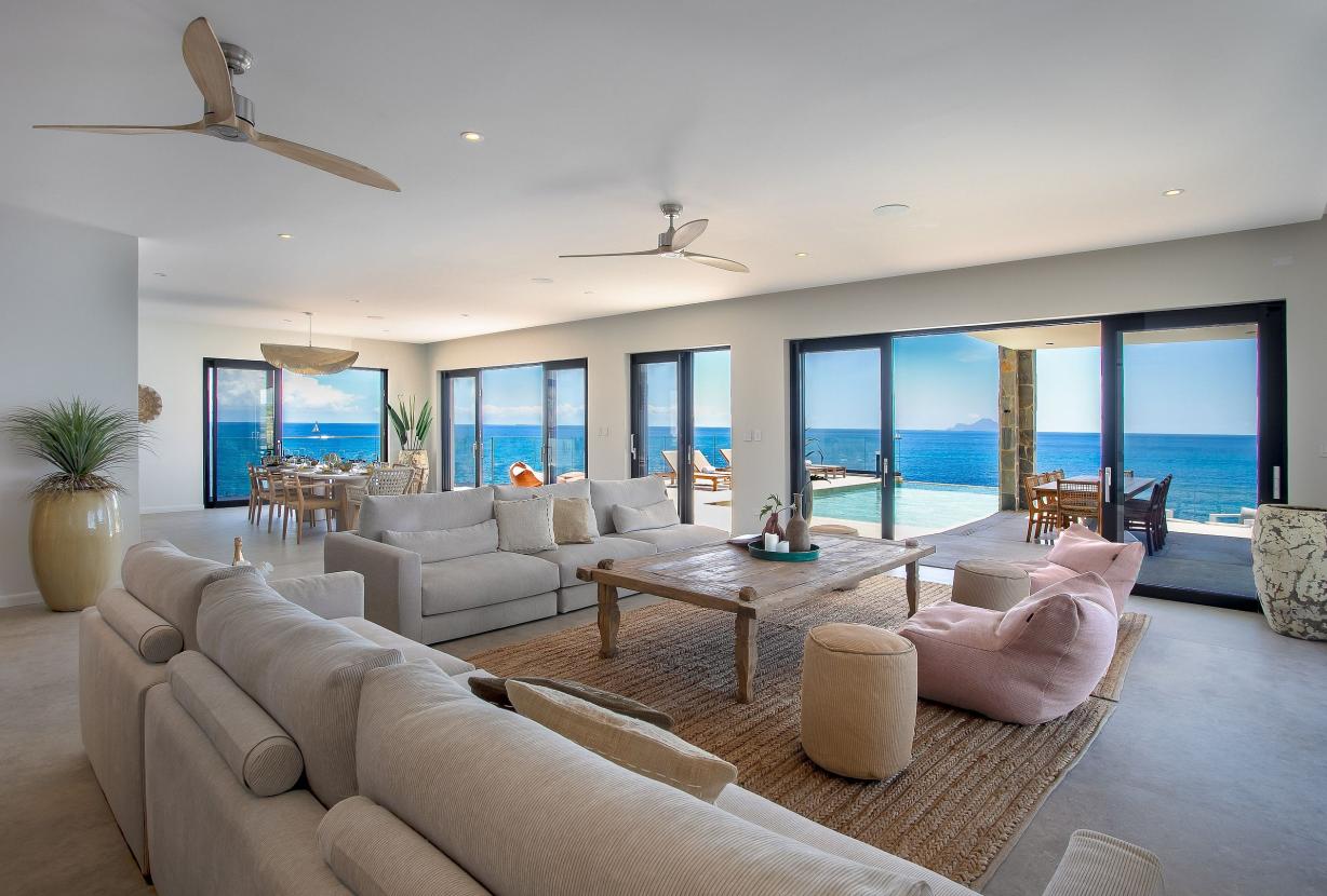 Sxm013 – Casa com vista para o mar e piscina em Indigo Bay