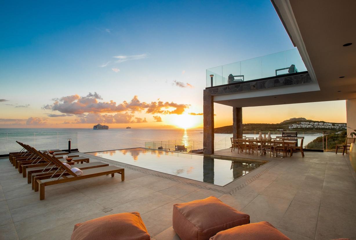 Sxm013 – Villa avec vue mer et piscine à Indigo Bay