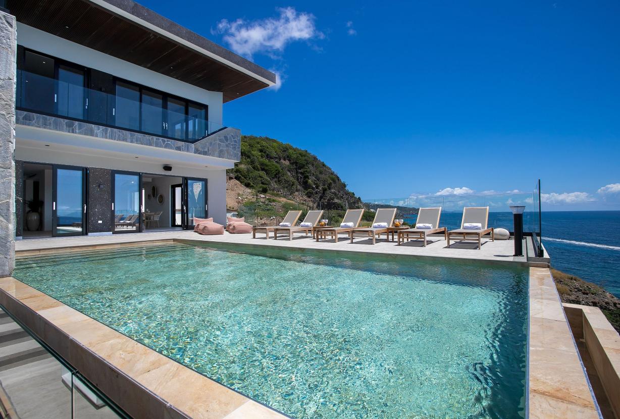 Sxm013 – Villa avec vue mer et piscine à Indigo Bay