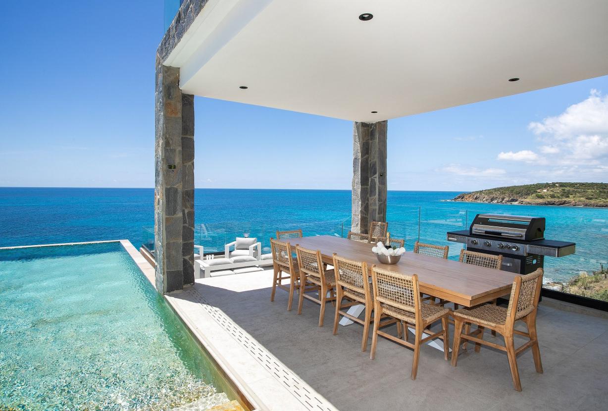 Sxm013 – Casa com vista para o mar e piscina em Indigo Bay