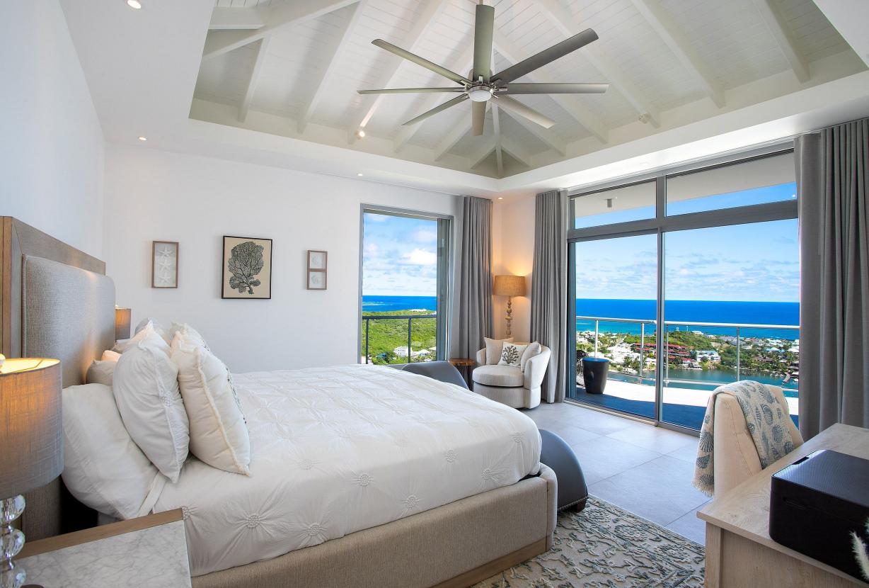 Sxm014 – Villa avec vue panoramique et piscine à Oyster Pond