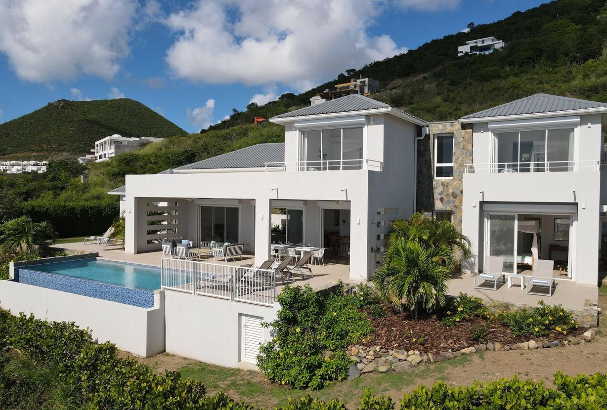 Sxm028 – Villa moderna con vista al mar en Indigo Bay