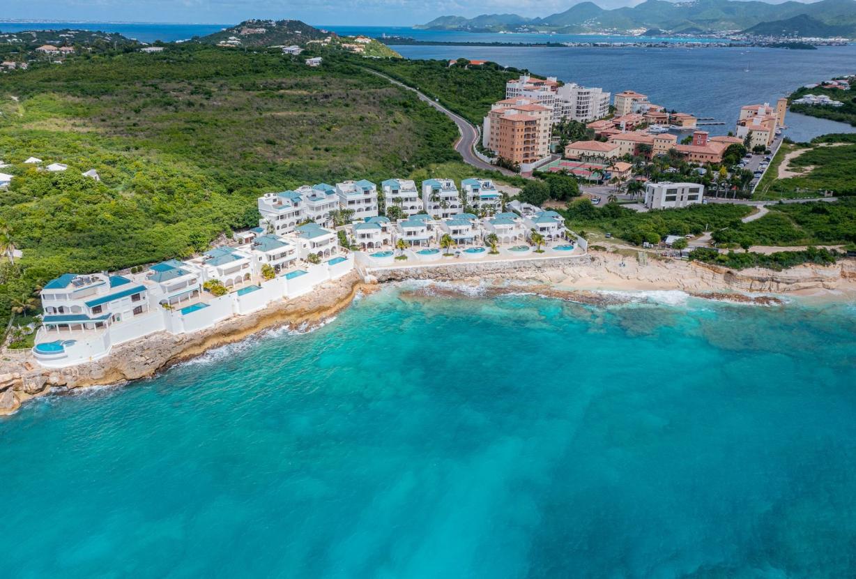 Sxm057 – Villa elegante con piscina en Cupecoy Beach