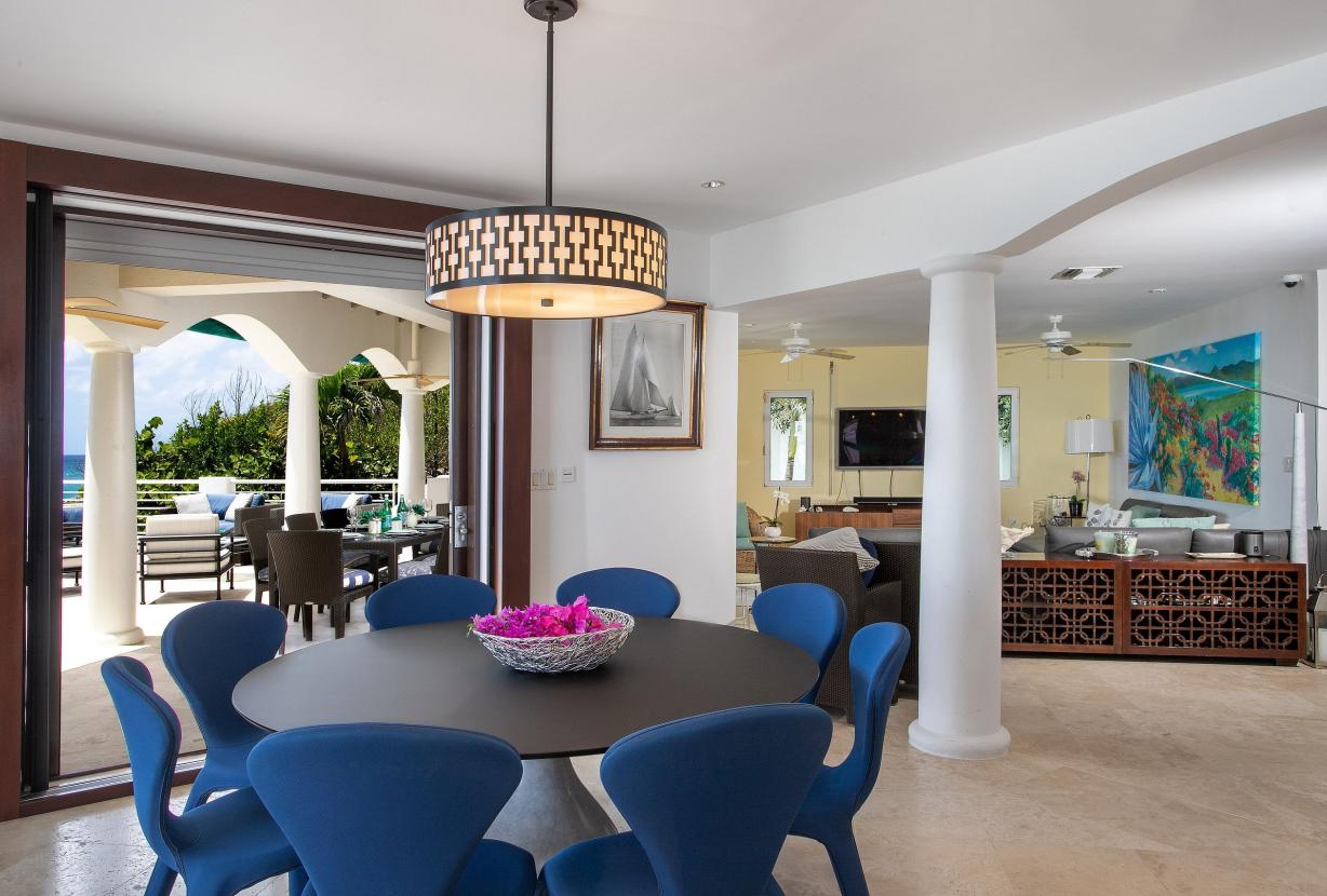 Sxm059 – Casa con vista al mar y piscina en Cupecoy