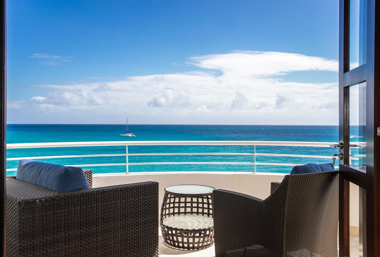Sxm059 – Casa con vista al mar y piscina en Cupecoy