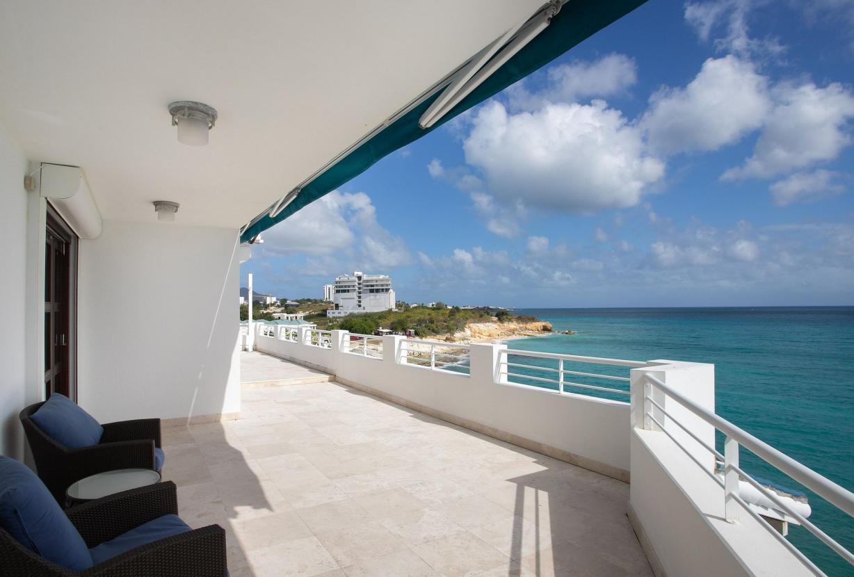 Sxm059 – Casa con vista al mar y piscina en Cupecoy