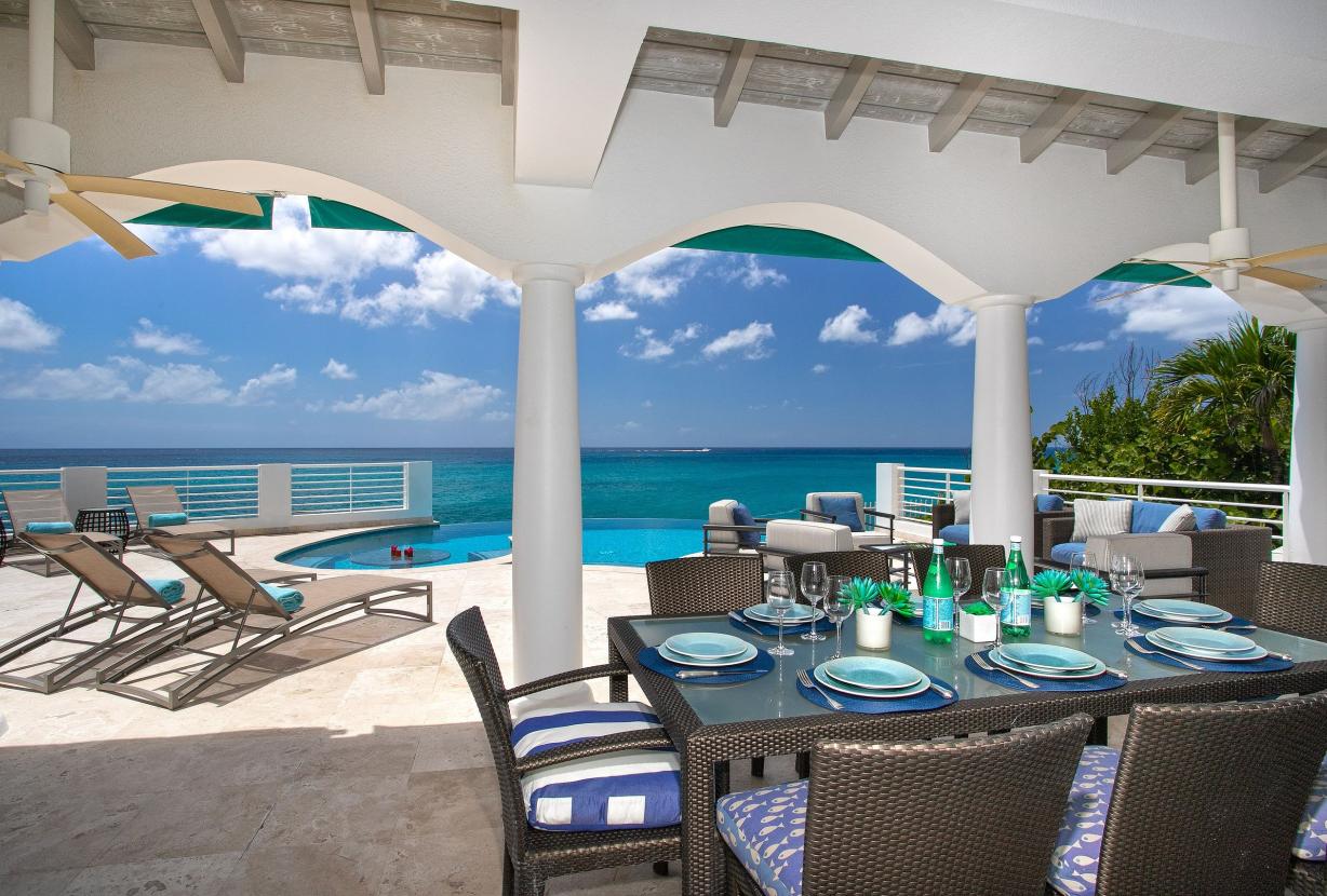 Sxm059 – Casa con vista al mar y piscina en Cupecoy