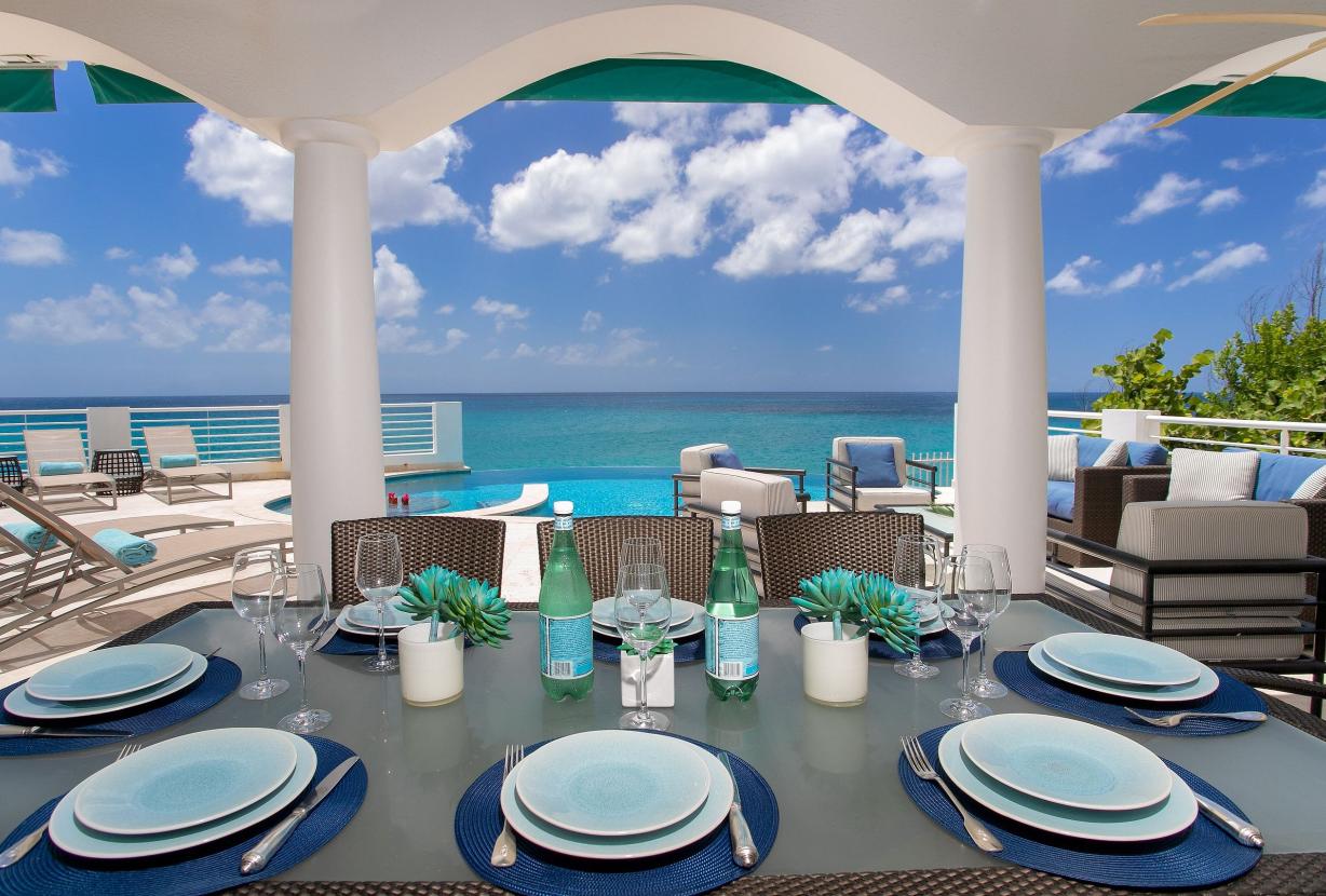 Sxm059 – Casa con vista al mar y piscina en Cupecoy