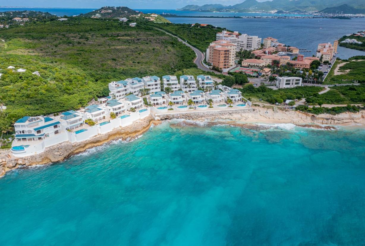 Sxm060 – Belle villa avec vue sur la mer à Cupecoy