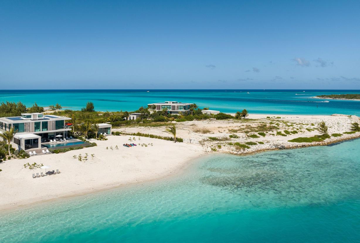 Tci002 – Elegante vila à beira-mar em Grace Bay