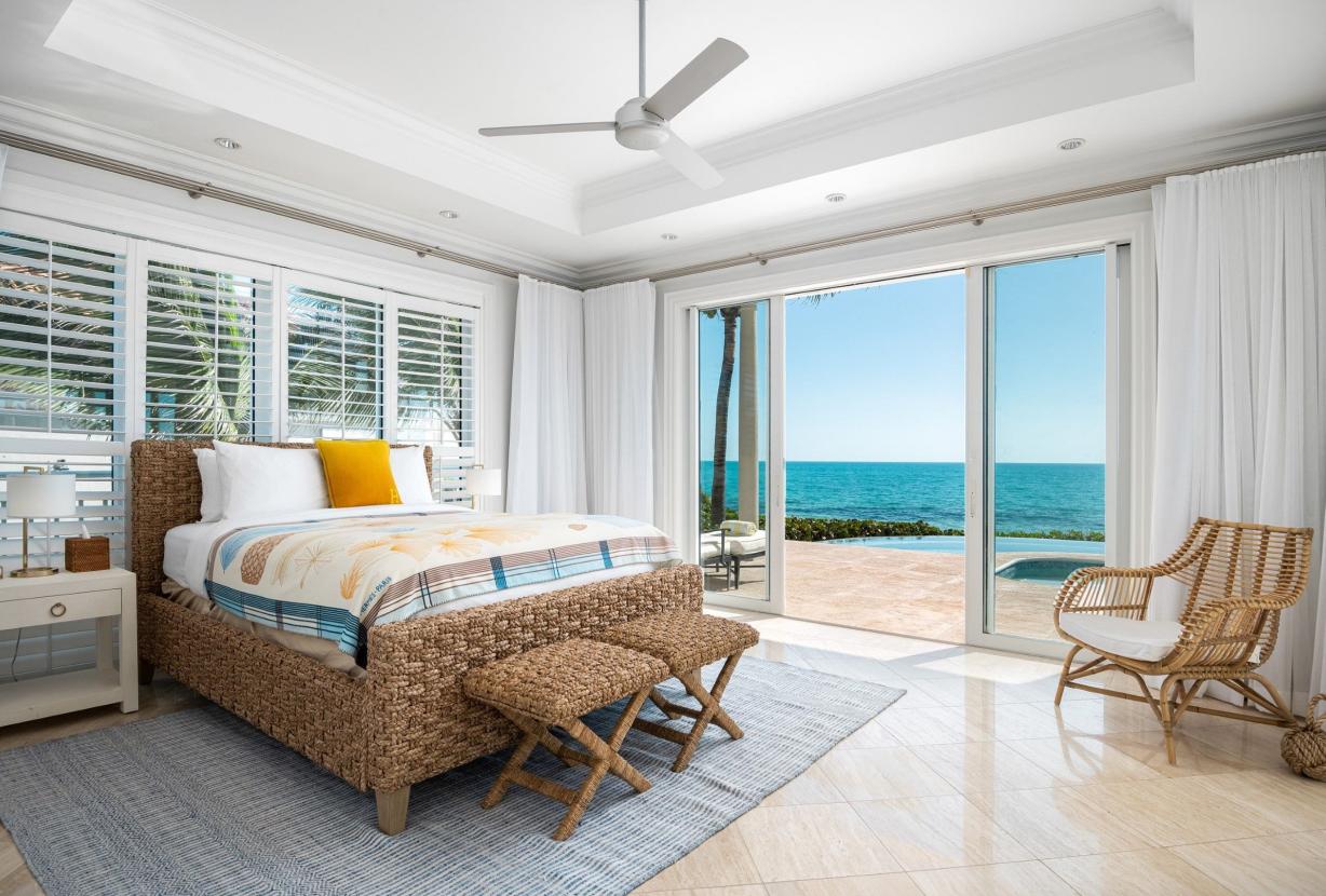 Tci012 – Villa com vista para o mar e piscina em Long Bay