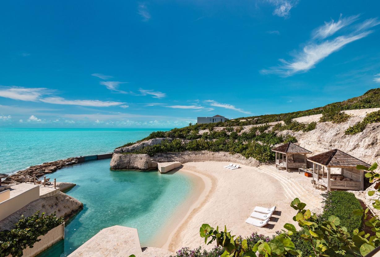Tci013 – Villa de lujo con playa privada en Turtle Tail