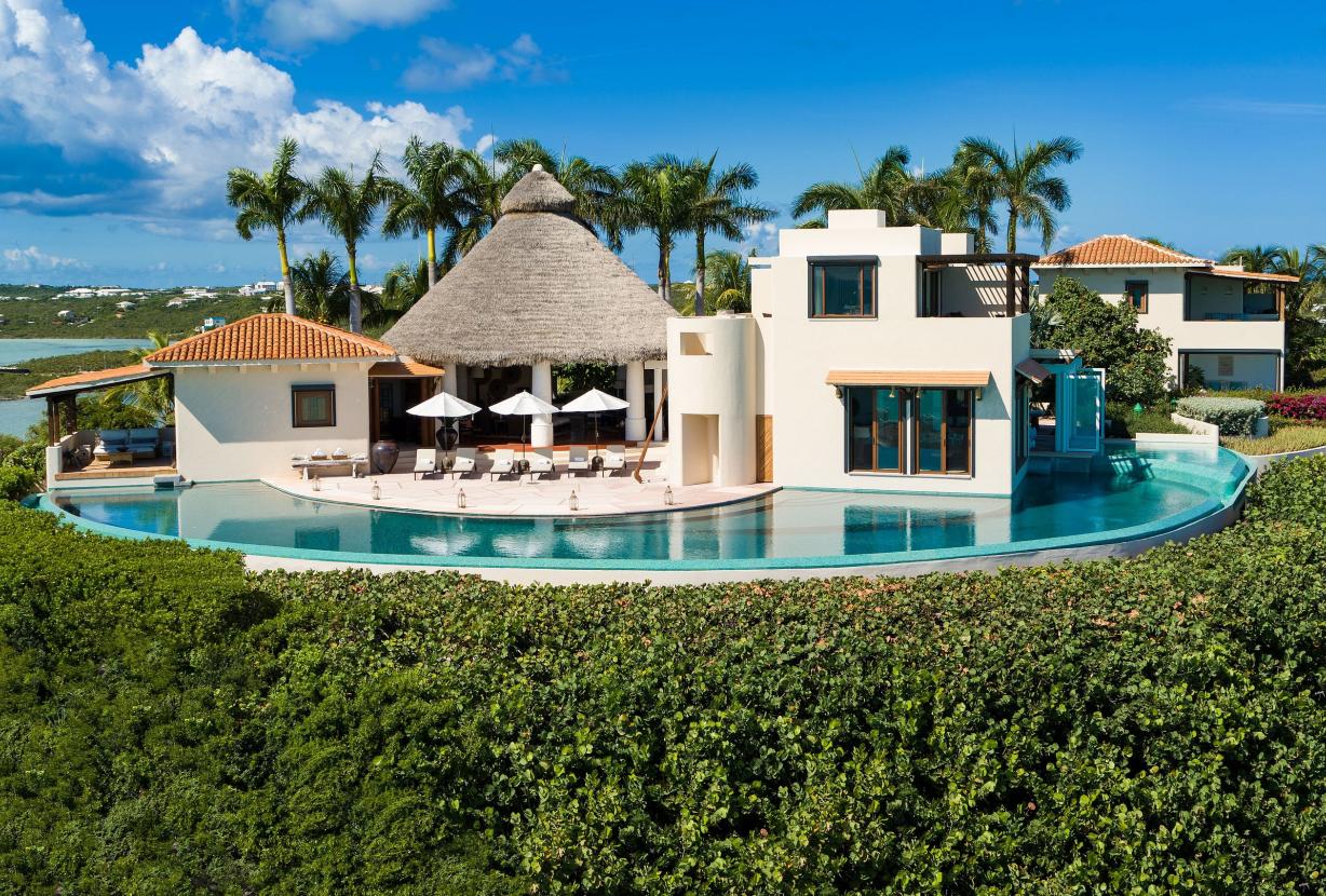 Tci013 – Villa de lujo con playa privada en Turtle Tail
