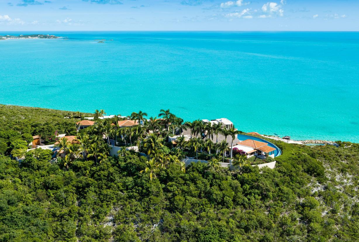 Tci013 – Villa de lujo con playa privada en Turtle Tail