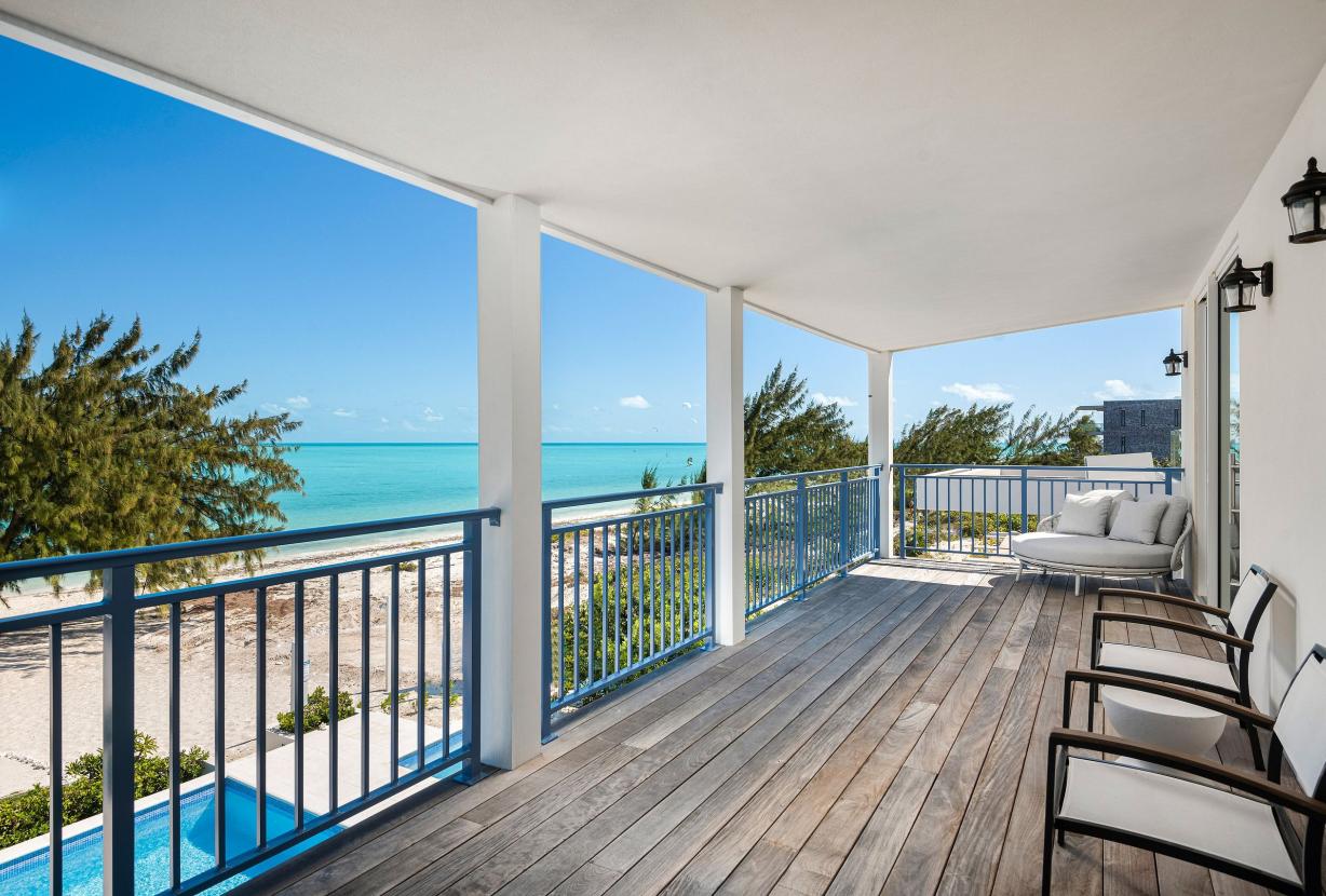 Tci015 – Oceanview villa with pool in Long Bay
