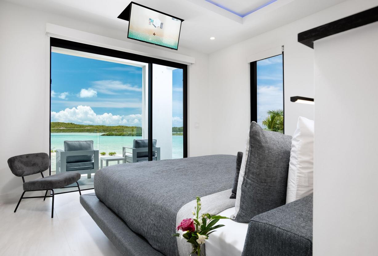Tci017 – Villa encantadora à beira-mar em Chalk Sound