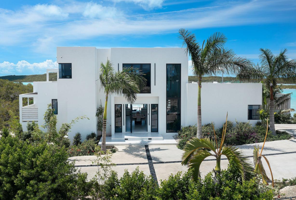 Tci017 – Villa encantadora à beira-mar em Chalk Sound
