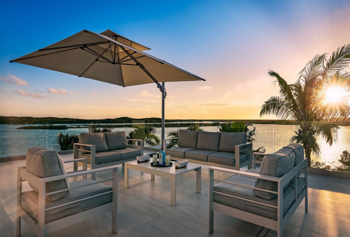 Tci017 – Villa encantadora à beira-mar em Chalk Sound