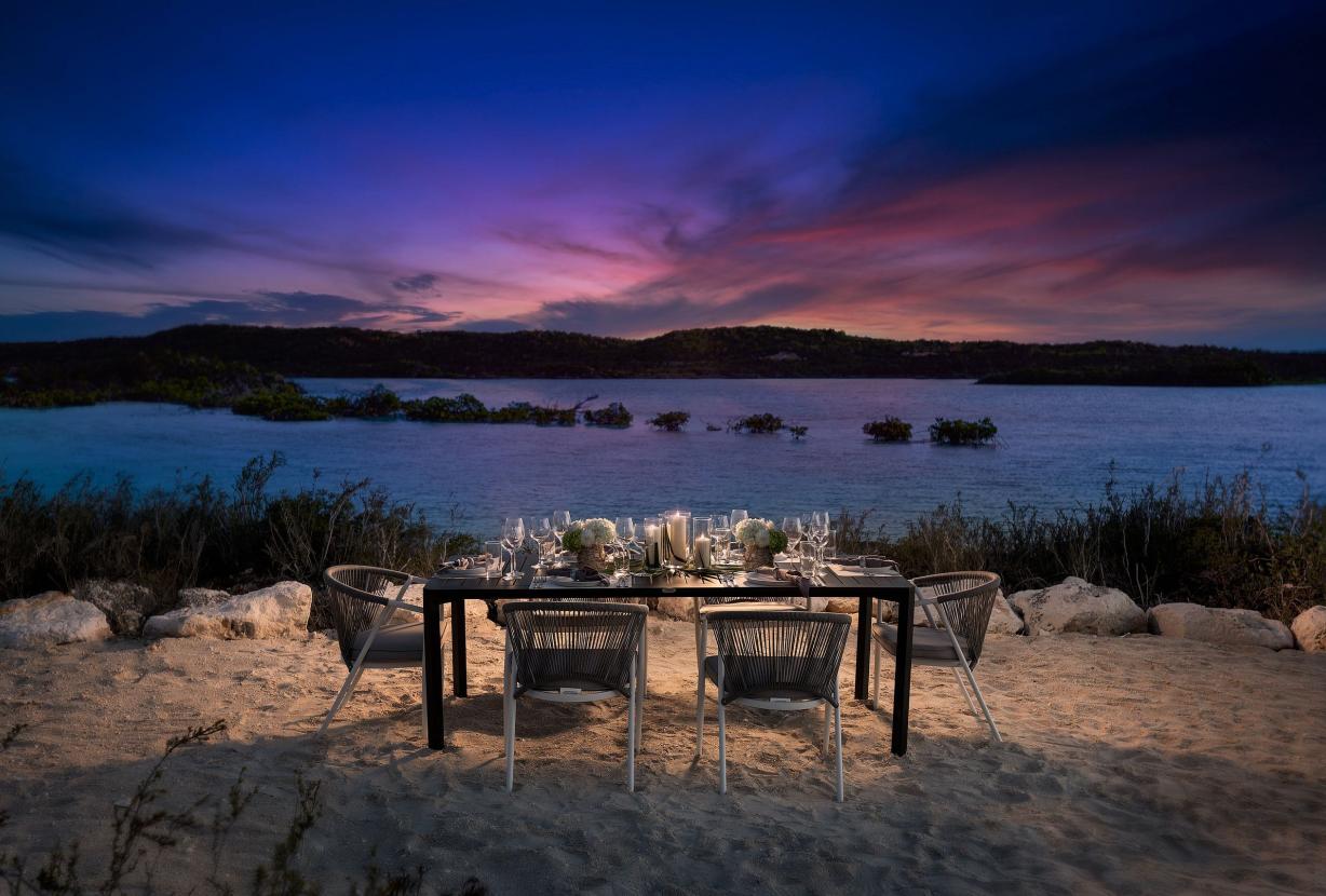 Tci017 – Villa encantadora à beira-mar em Chalk Sound