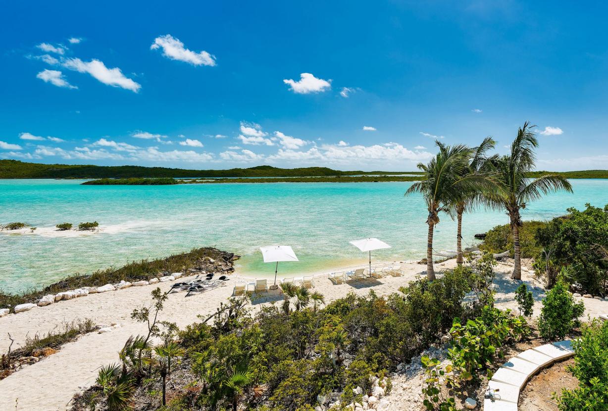 Tci017 – Villa encantadora à beira-mar em Chalk Sound