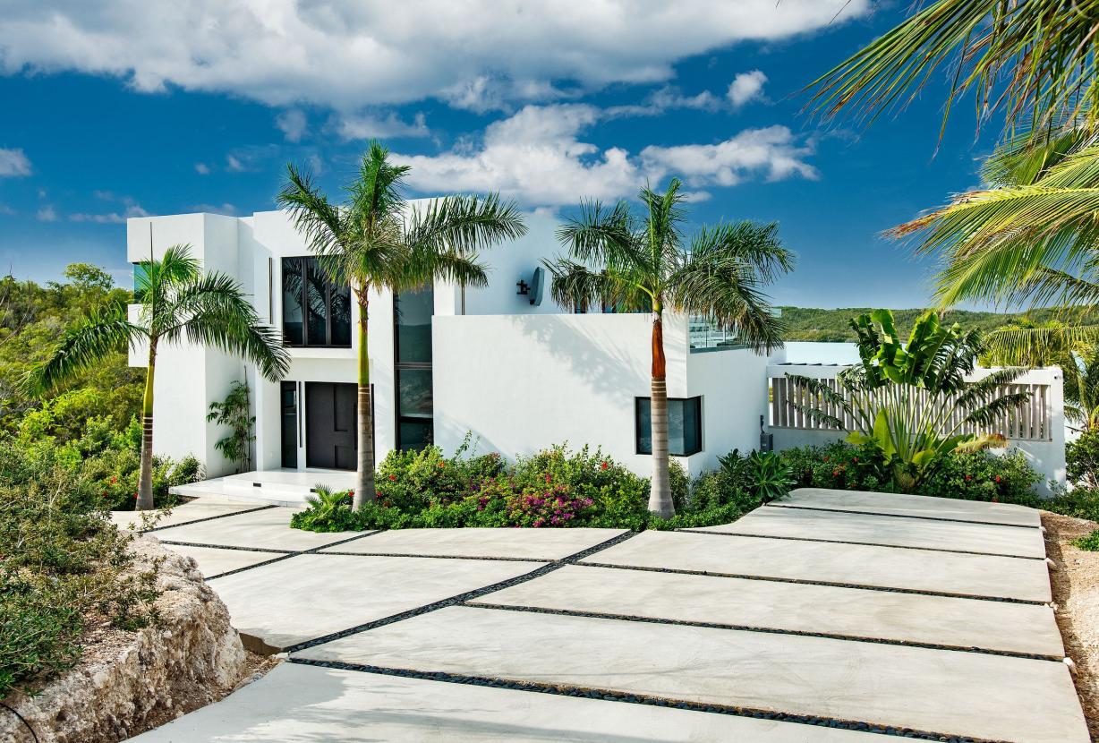 Tci017 – Villa encantadora à beira-mar em Chalk Sound