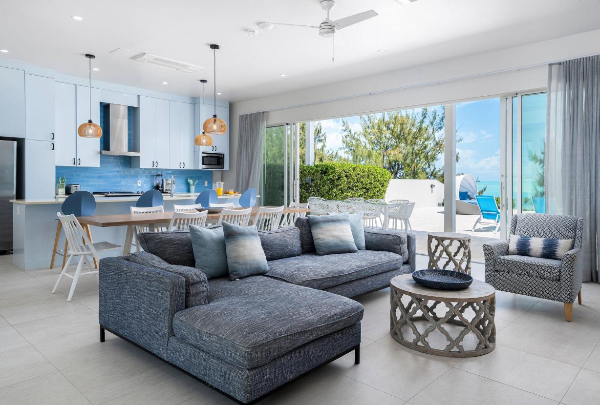 Tci019 – Villa confortable en bord de mer à Long Bay