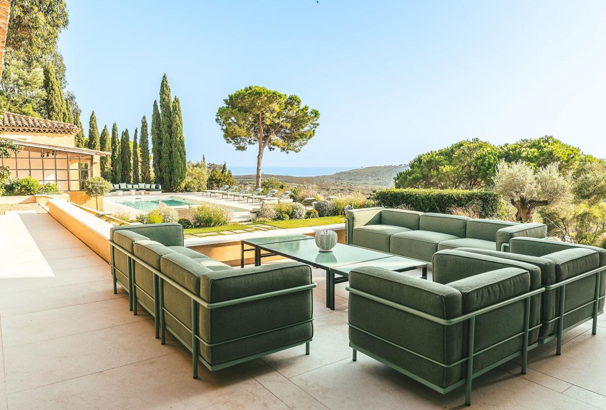 Azu055 - Villa de luxe et pool house à Ramatuelle