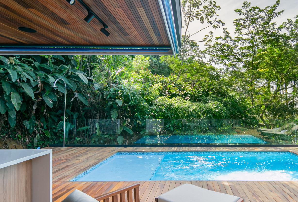 Gua002 - Luxueux villa en copropriété à Guarujá