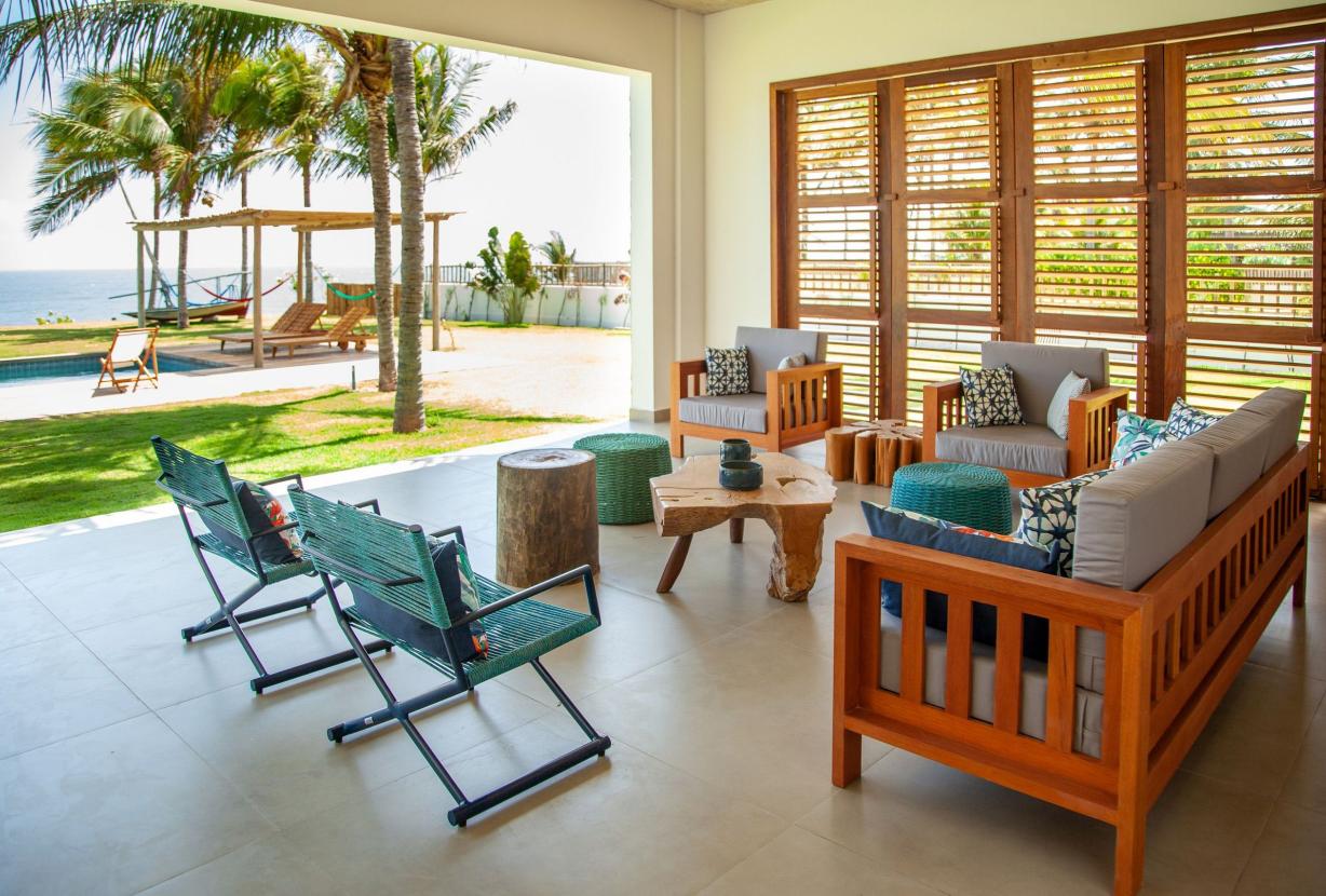 Cea077 - Casa frente mar em Pontal de Maceió