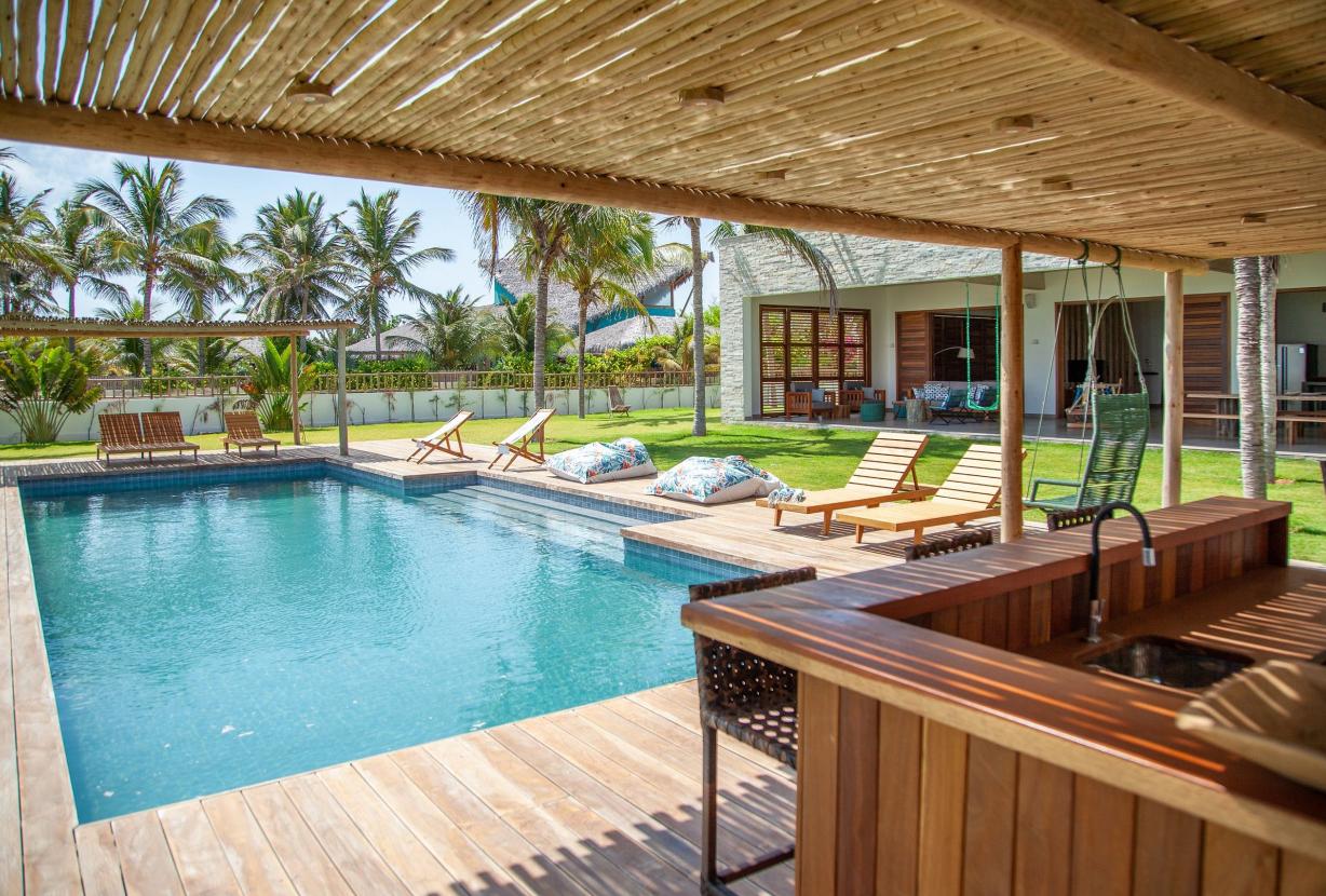 Cea077 - Casa frente mar em Pontal de Maceió