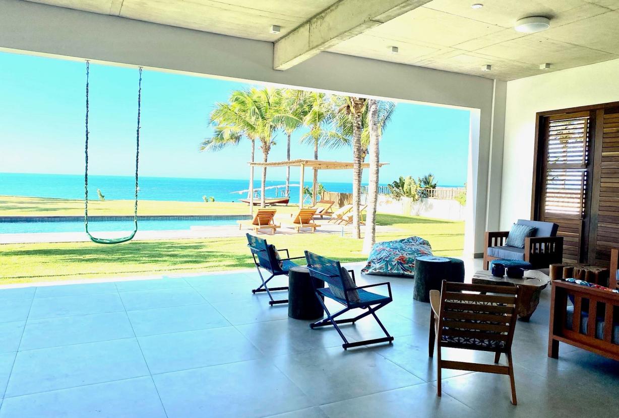 Cea077 - Casa frente mar em Pontal de Maceió