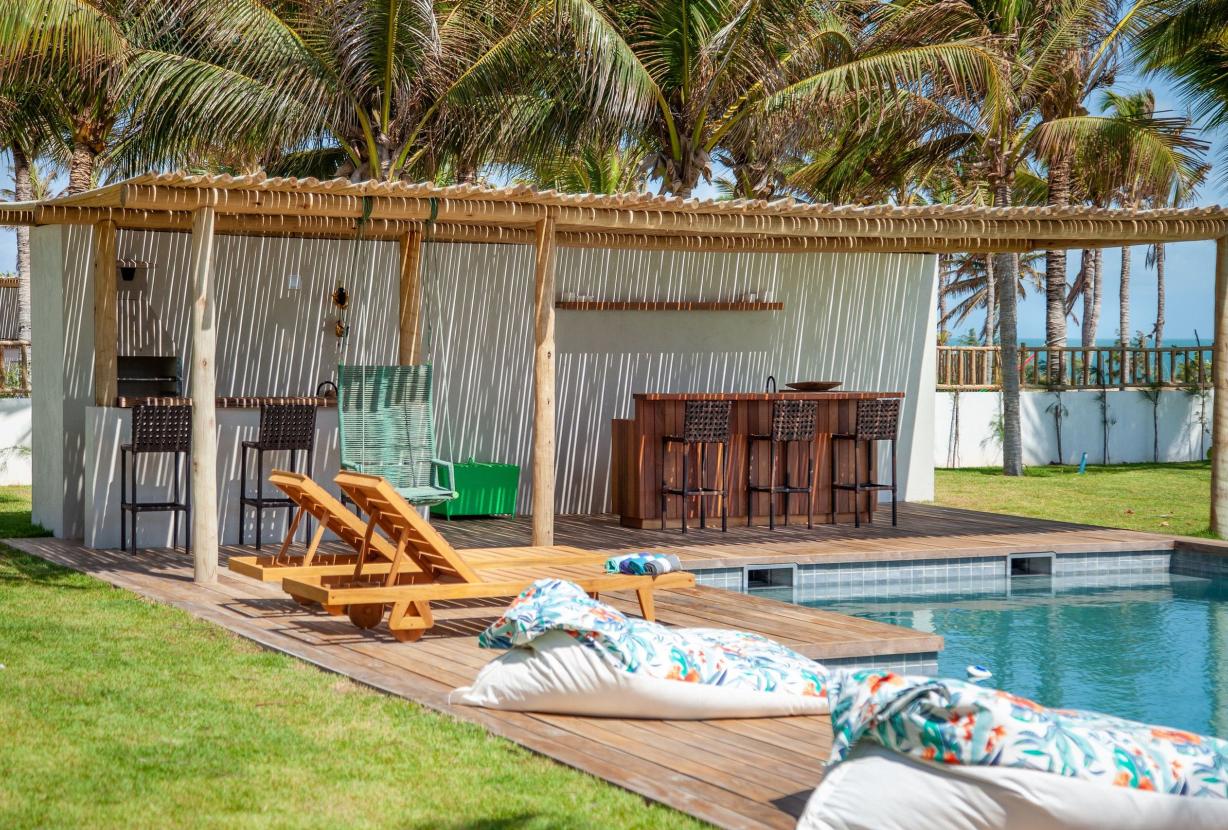Cea077 - Casa frente mar em Pontal de Maceió