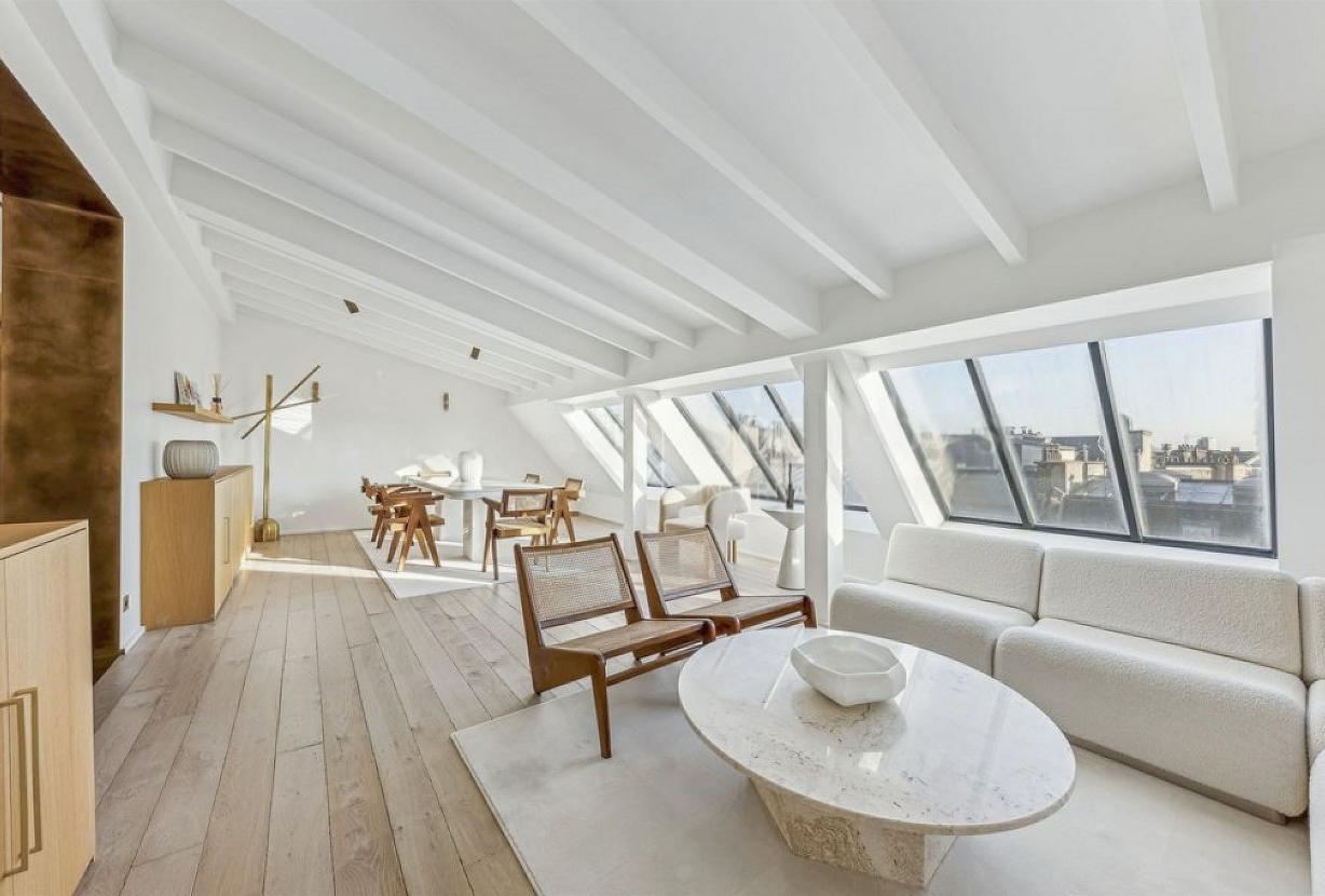 Par291 - Magnifique duplex dans le Triangle d'Or