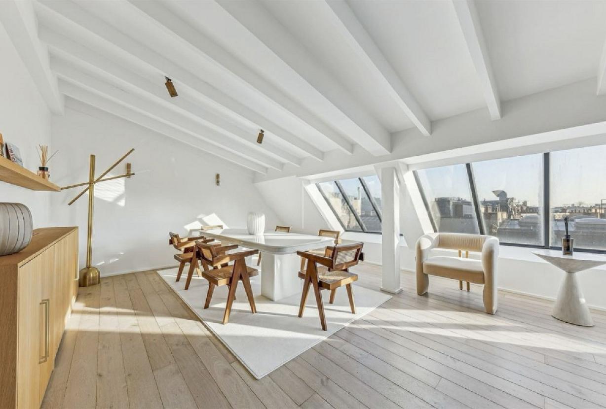 Par291 - Magnifique duplex dans le Triangle d'Or