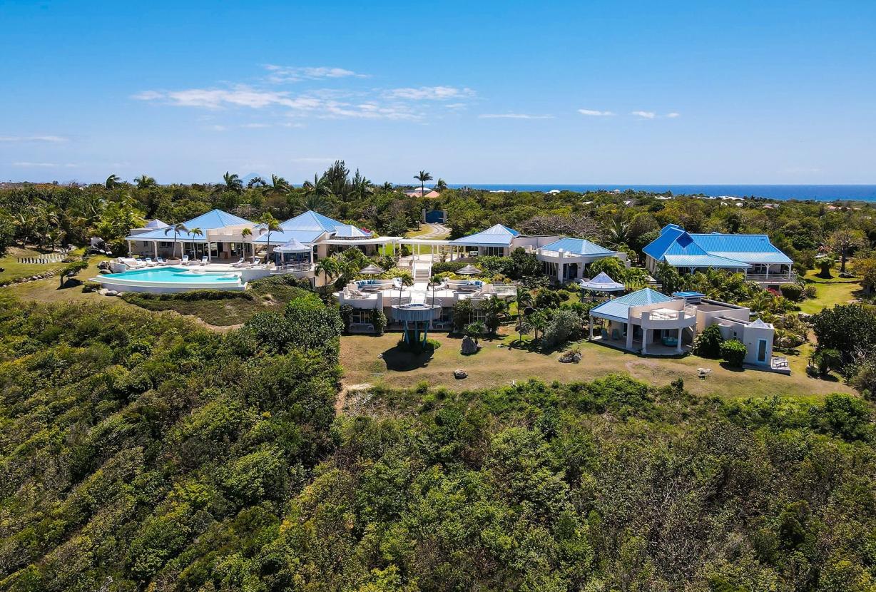 Sxm001 – Villa con vista al mar en Terres Basses