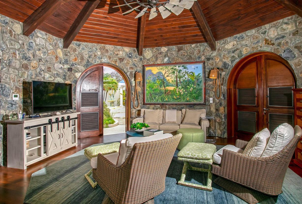 Sxm001 - Cliffside oceanview villa in Terres Basses
