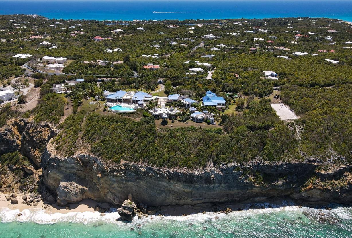 Sxm001 - Cliffside oceanview villa in Terres Basses