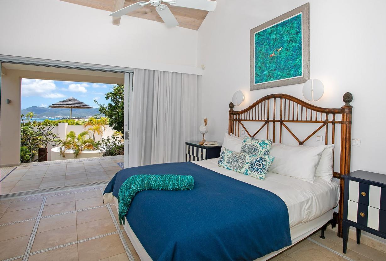 Sxm001 - Cliffside oceanview villa in Terres Basses