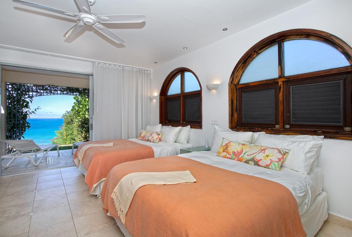 Sxm001 - Cliffside oceanview villa in Terres Basses