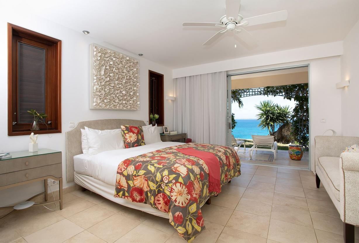 Sxm001 - Cliffside oceanview villa in Terres Basses