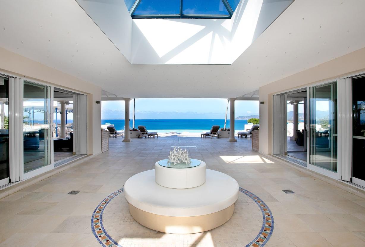 Sxm001 - Cliffside oceanview villa in Terres Basses