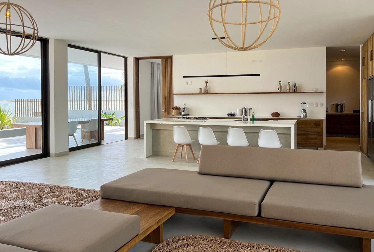 Cea075 - Casa pé na areia em Ilha de Guajiru, Ceará