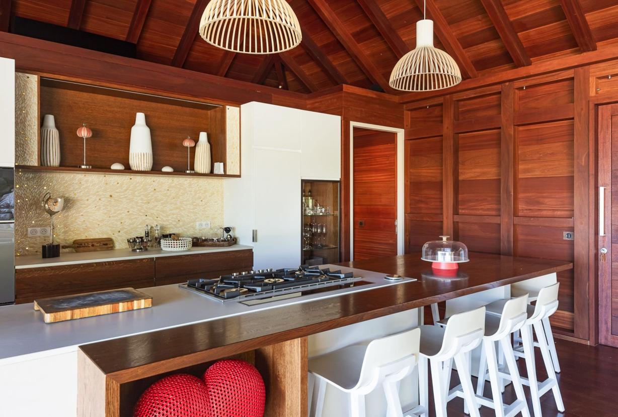 Stb004 – Villa contemporaine avec vue sur la mer à St. Jean