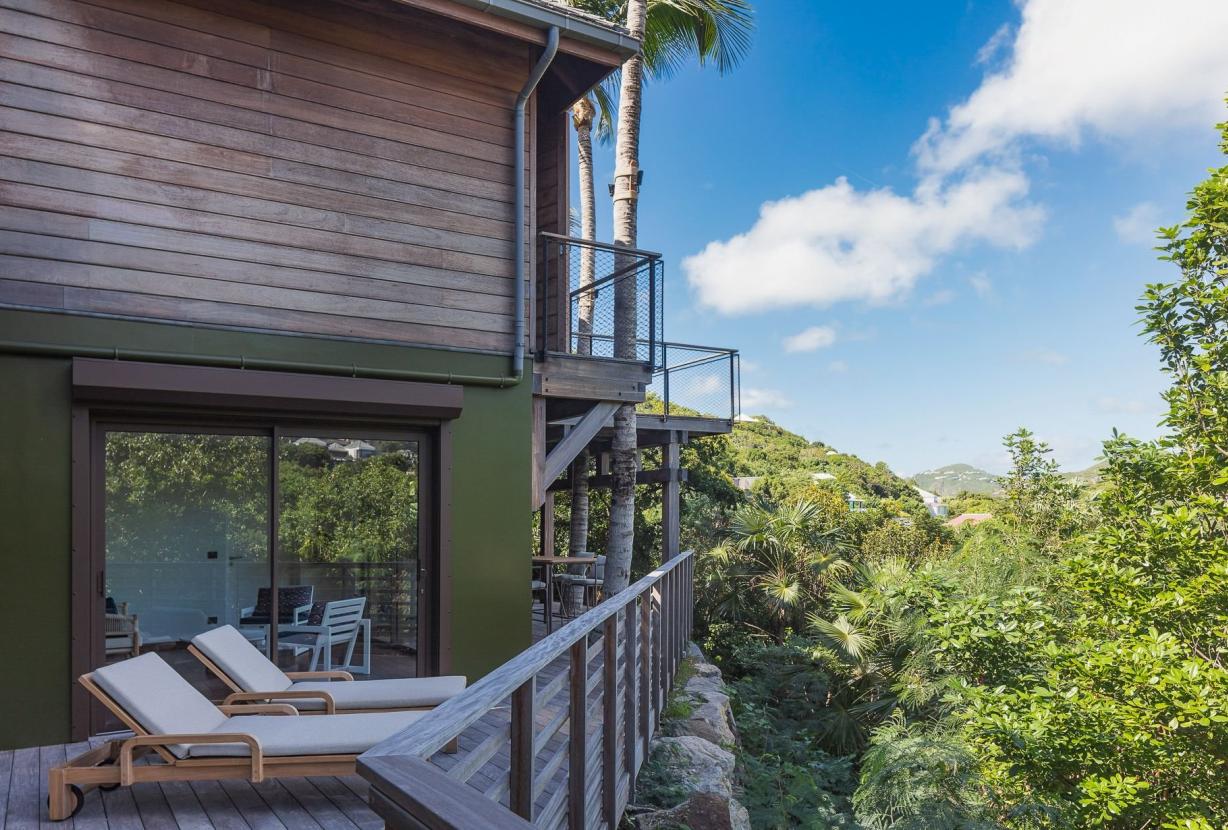 Stb004 – Villa contemporaine avec vue sur la mer à St. Jean