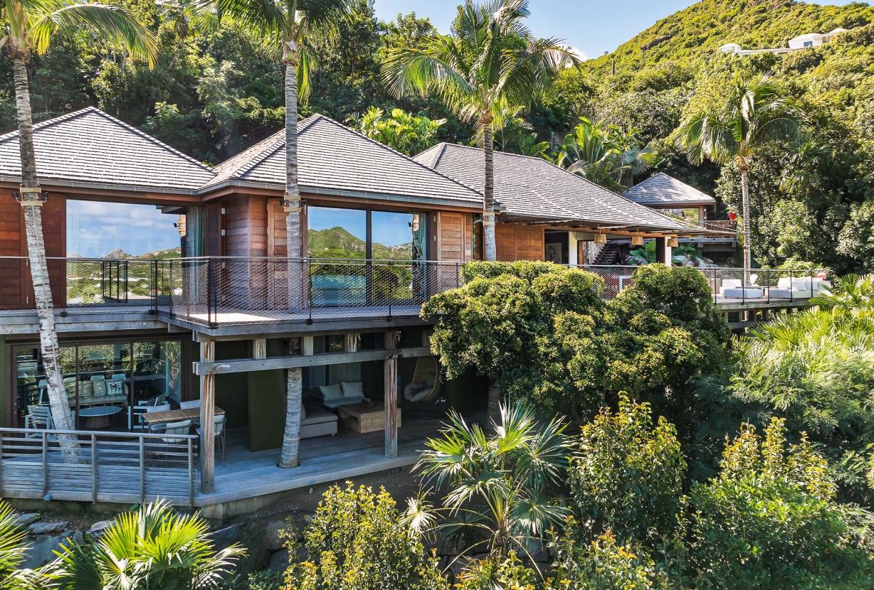 Stb004 – Villa contemporaine avec vue sur la mer à St. Jean