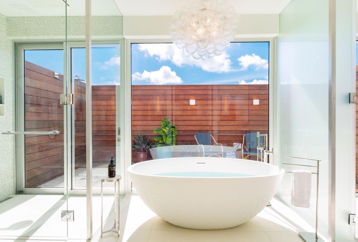 Tci003 – Moderna villa frente al mar en Grace Bay