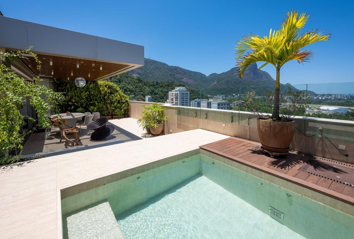 Rio079 - Gávea Penthouse with Christ View and pool