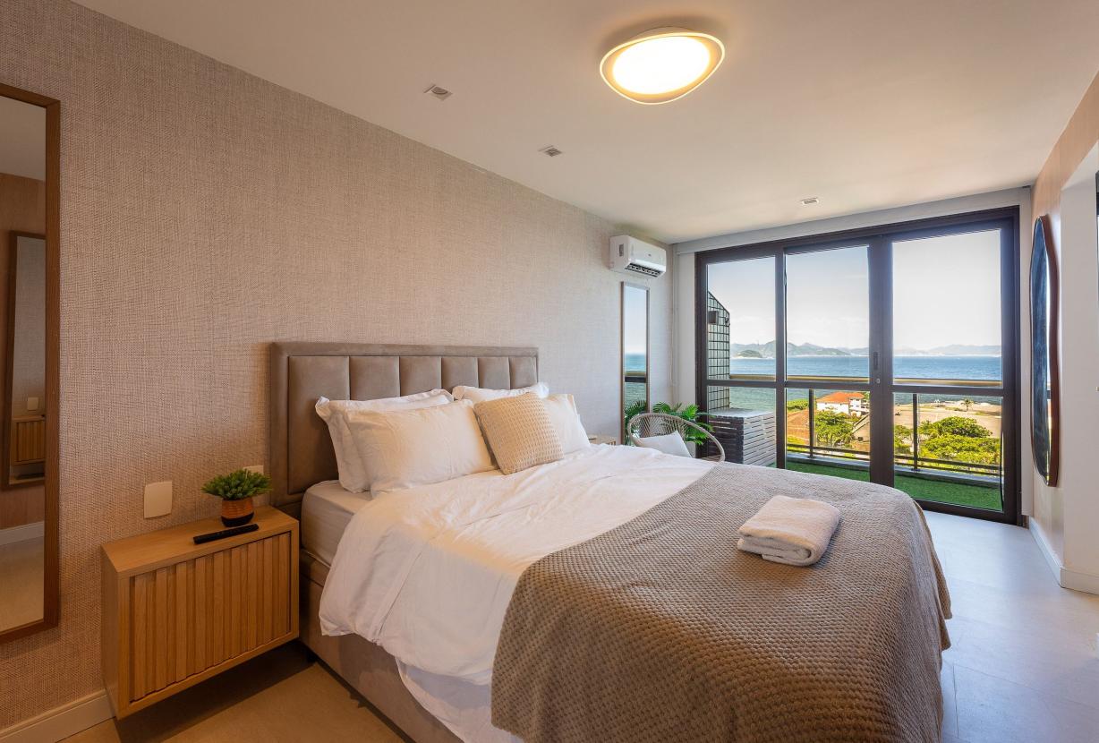 Rio037 - Cobertura de 3 quartos em Arpoador