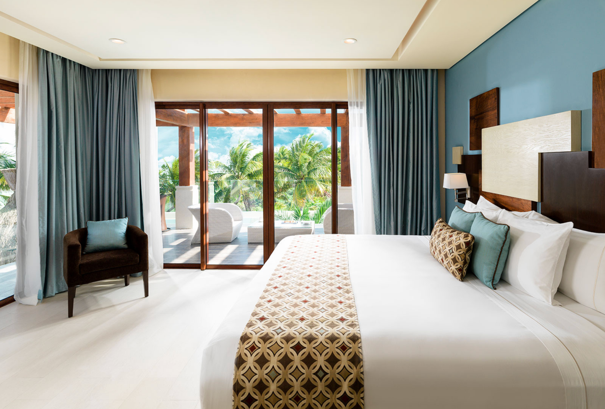 Pmo005 - Villa à beira-mar com piscina em Puerto Morelos