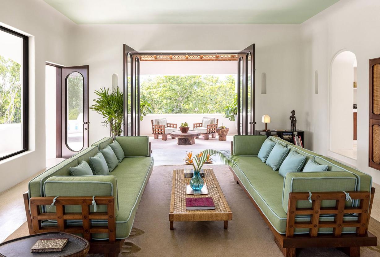 Xpu002 - Villa privée en bord de mer avec terrasses à Xpu-Ha